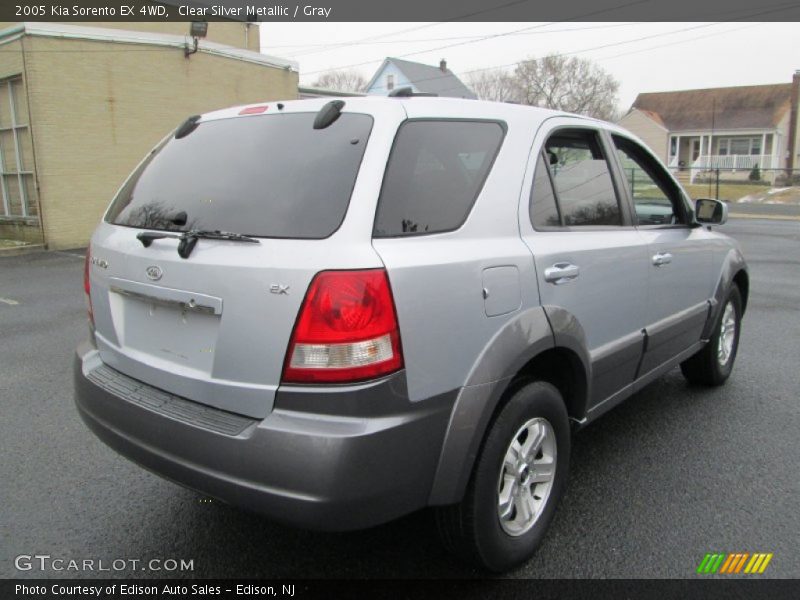 Clear Silver Metallic / Gray 2005 Kia Sorento EX 4WD