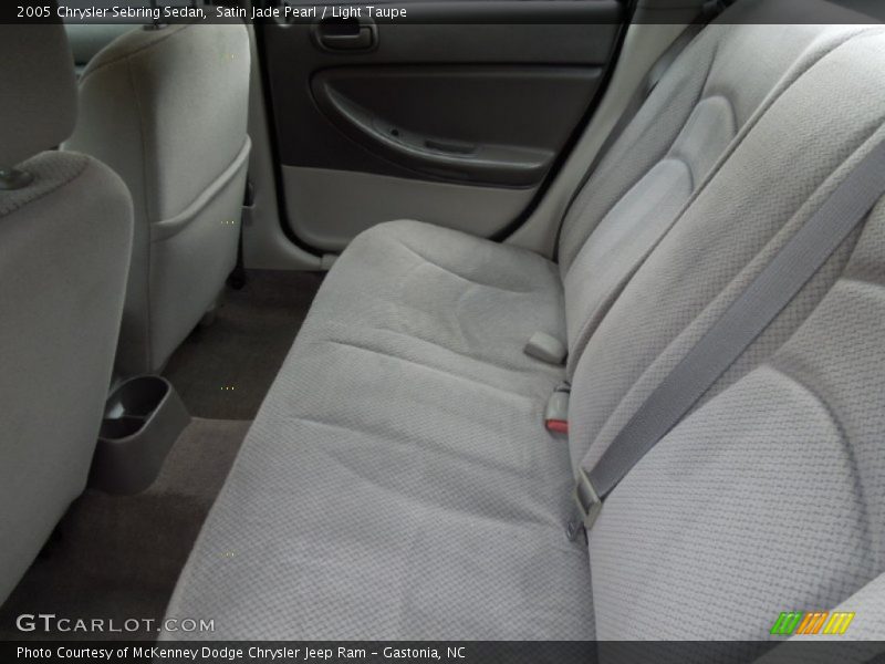 Rear Seat of 2005 Sebring Sedan