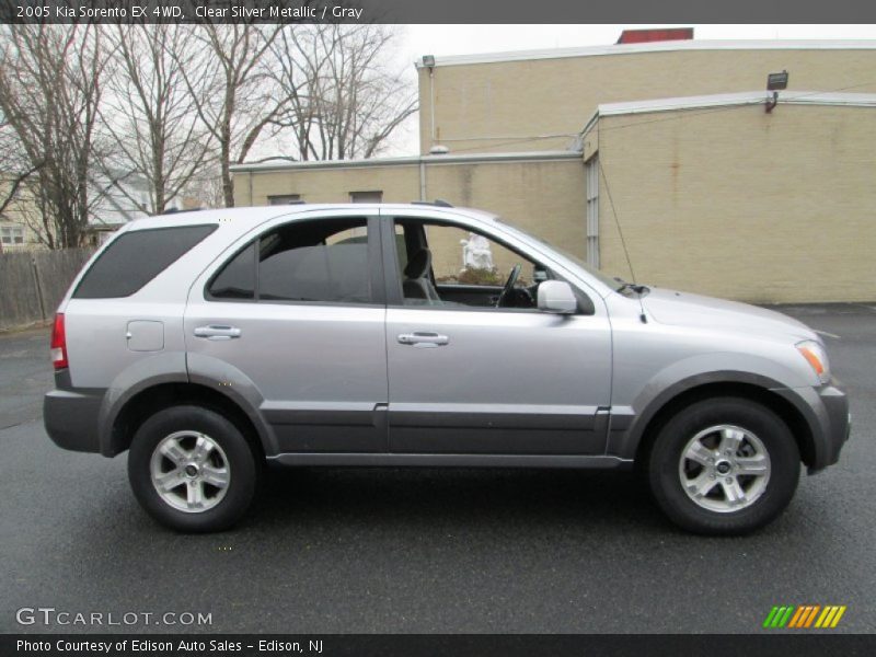 Clear Silver Metallic / Gray 2005 Kia Sorento EX 4WD