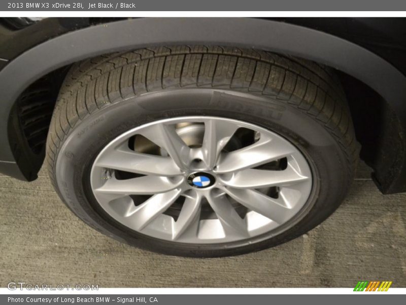 Jet Black / Black 2013 BMW X3 xDrive 28i