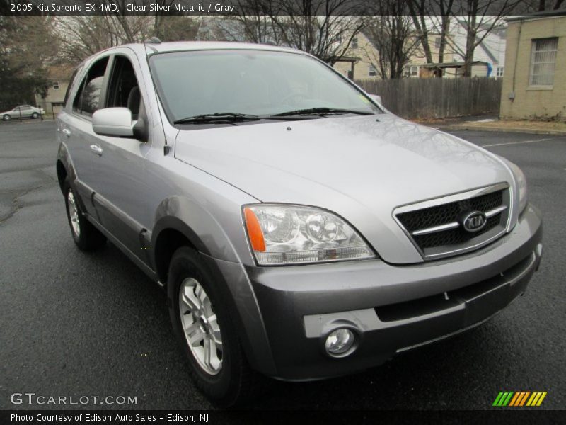 Clear Silver Metallic / Gray 2005 Kia Sorento EX 4WD