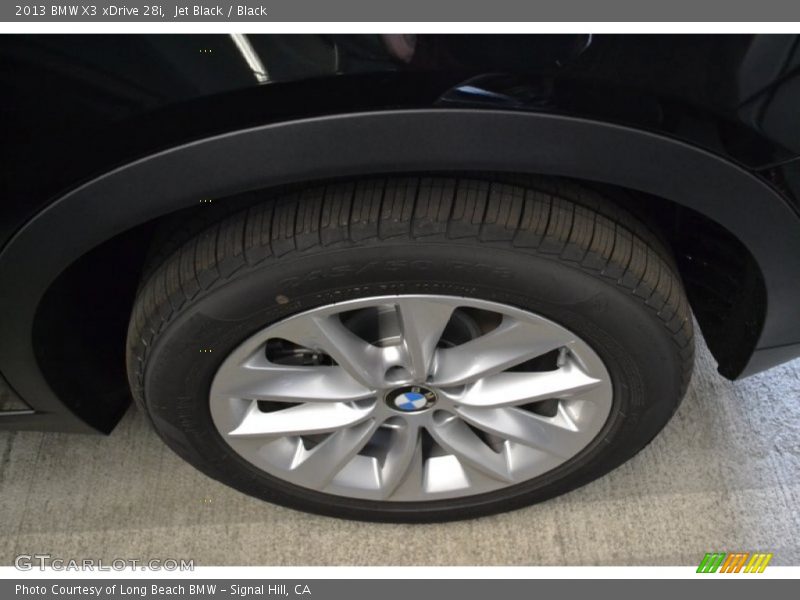 Jet Black / Black 2013 BMW X3 xDrive 28i