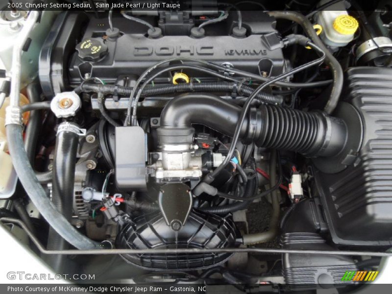 2005 Sebring Sedan Engine - 2.4 Liter DOHC 16-Valve 4 Cylinder