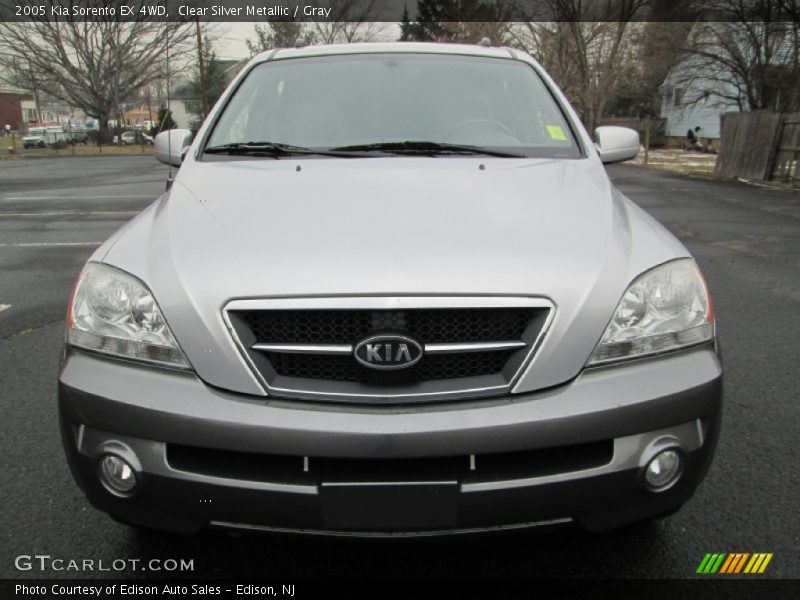 Clear Silver Metallic / Gray 2005 Kia Sorento EX 4WD