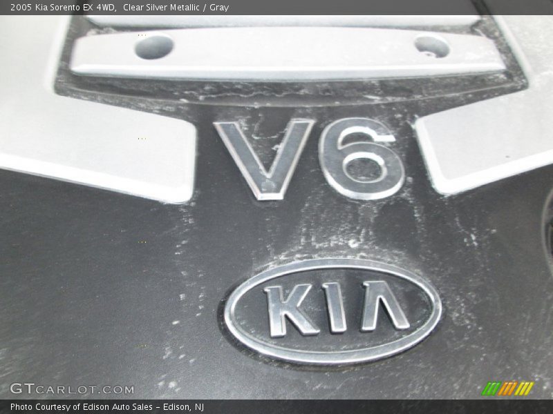Clear Silver Metallic / Gray 2005 Kia Sorento EX 4WD