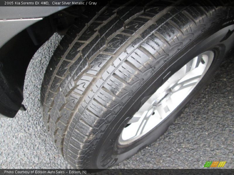 Clear Silver Metallic / Gray 2005 Kia Sorento EX 4WD