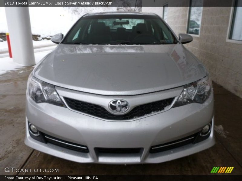 Classic Silver Metallic / Black/Ash 2013 Toyota Camry SE V6