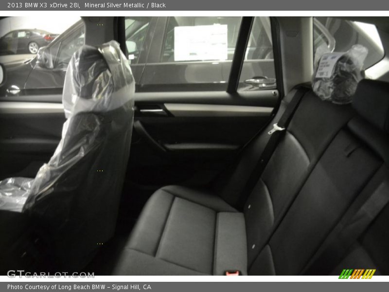 Mineral Silver Metallic / Black 2013 BMW X3 xDrive 28i