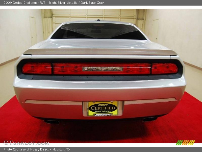Bright Silver Metallic / Dark Slate Gray 2009 Dodge Challenger R/T