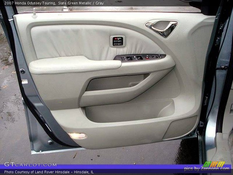 Slate Green Metallic / Gray 2007 Honda Odyssey Touring