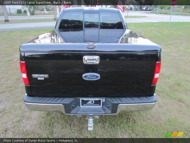 Black / Black 2005 Ford F150 Lariat SuperCrew