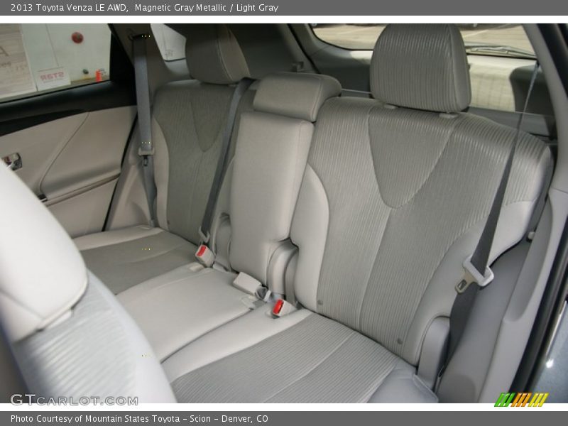 Magnetic Gray Metallic / Light Gray 2013 Toyota Venza LE AWD