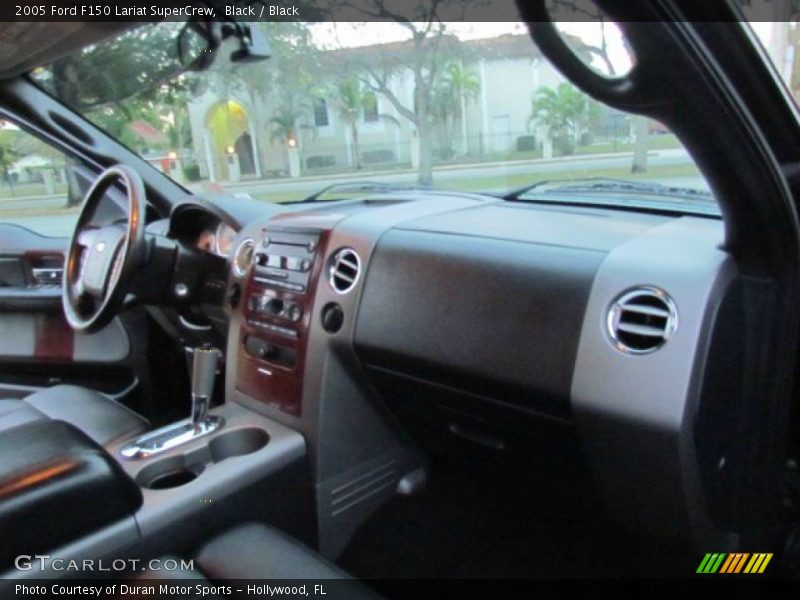 Black / Black 2005 Ford F150 Lariat SuperCrew