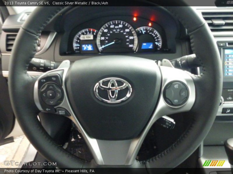 Classic Silver Metallic / Black/Ash 2013 Toyota Camry SE V6