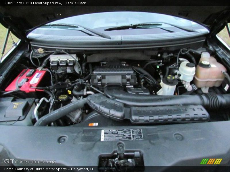 Black / Black 2005 Ford F150 Lariat SuperCrew
