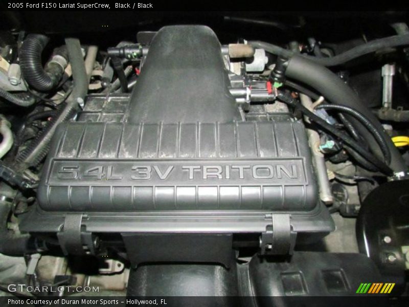 Black / Black 2005 Ford F150 Lariat SuperCrew