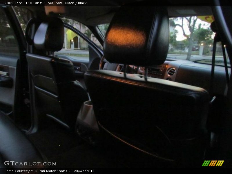 Black / Black 2005 Ford F150 Lariat SuperCrew