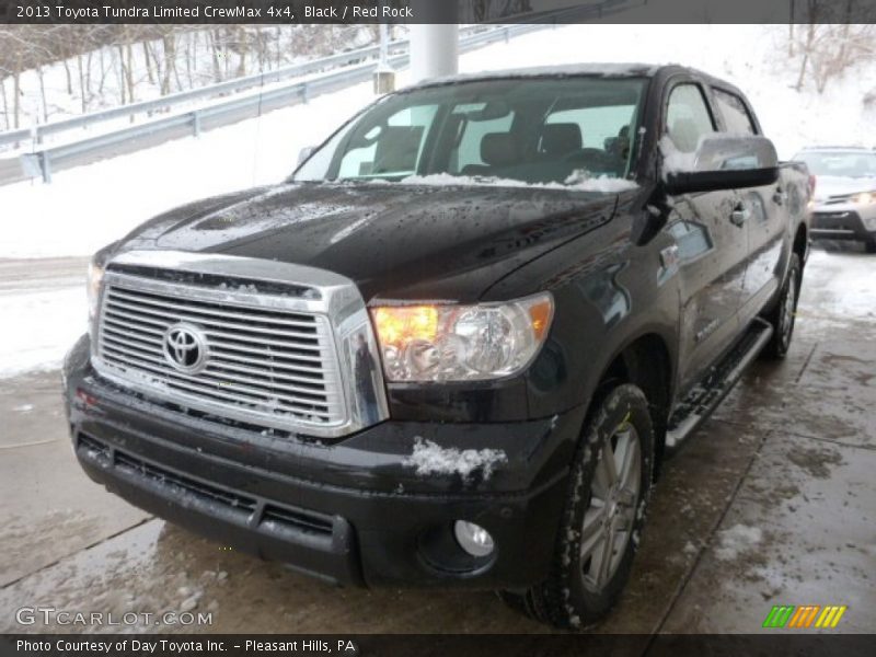 Black / Red Rock 2013 Toyota Tundra Limited CrewMax 4x4