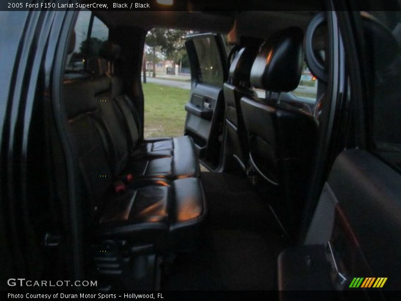 Black / Black 2005 Ford F150 Lariat SuperCrew