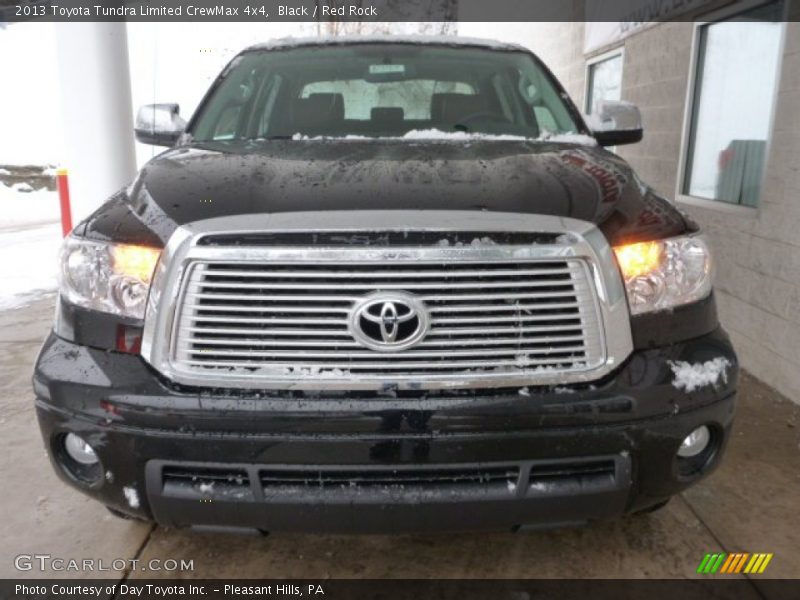 Black / Red Rock 2013 Toyota Tundra Limited CrewMax 4x4