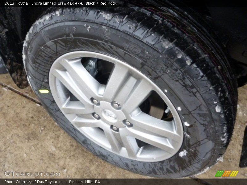 Black / Red Rock 2013 Toyota Tundra Limited CrewMax 4x4