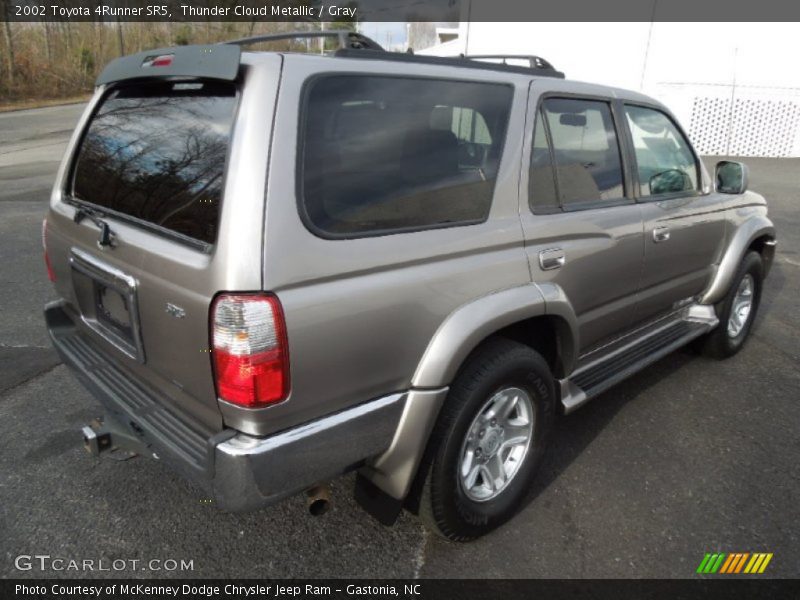 Thunder Cloud Metallic / Gray 2002 Toyota 4Runner SR5