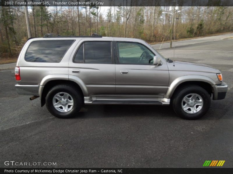Thunder Cloud Metallic / Gray 2002 Toyota 4Runner SR5
