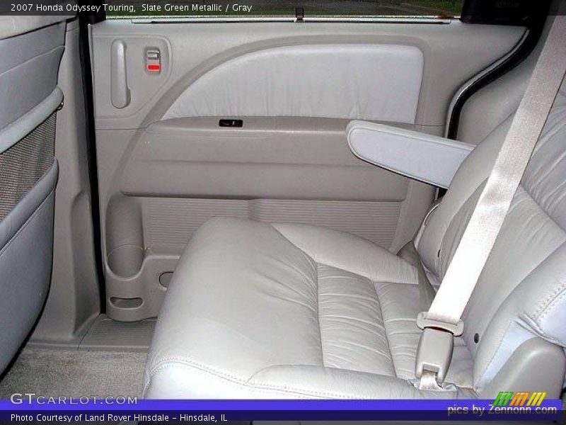 Slate Green Metallic / Gray 2007 Honda Odyssey Touring