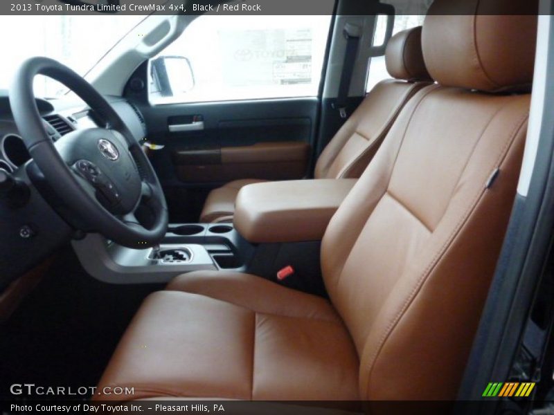  2013 Tundra Limited CrewMax 4x4 Red Rock Interior