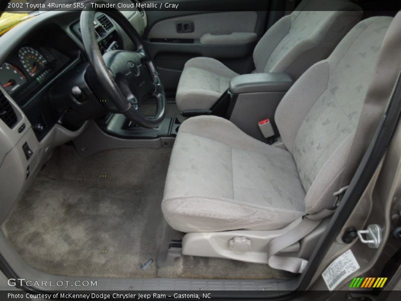  2002 4Runner SR5 Gray Interior