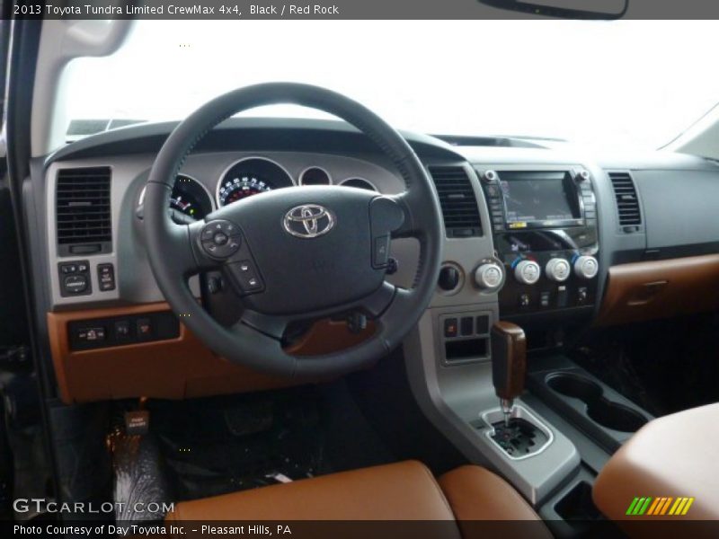 Dashboard of 2013 Tundra Limited CrewMax 4x4