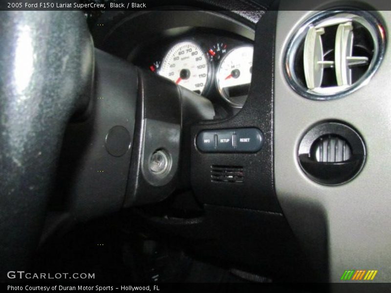 Black / Black 2005 Ford F150 Lariat SuperCrew