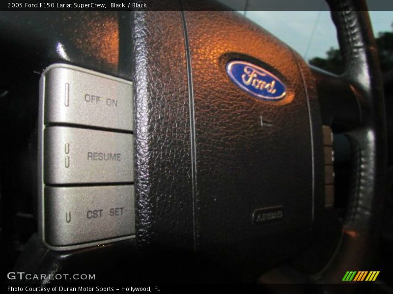 Black / Black 2005 Ford F150 Lariat SuperCrew