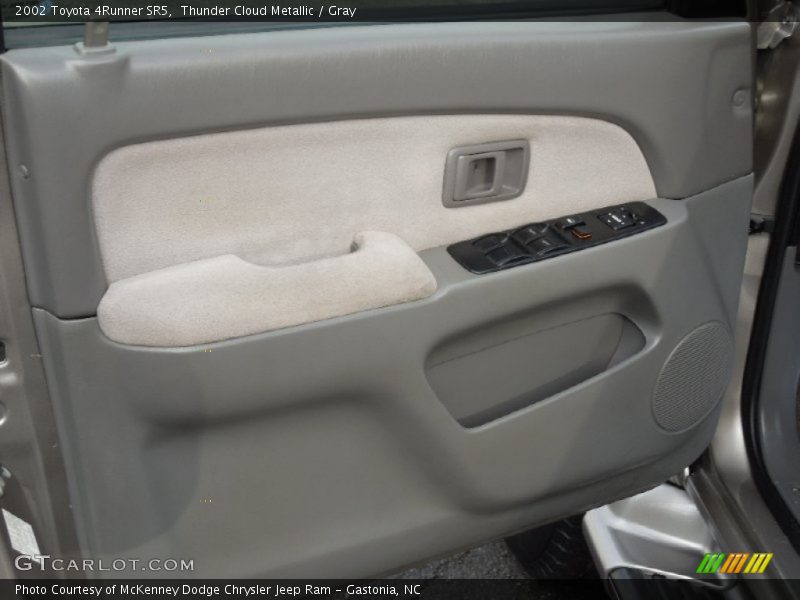 Thunder Cloud Metallic / Gray 2002 Toyota 4Runner SR5