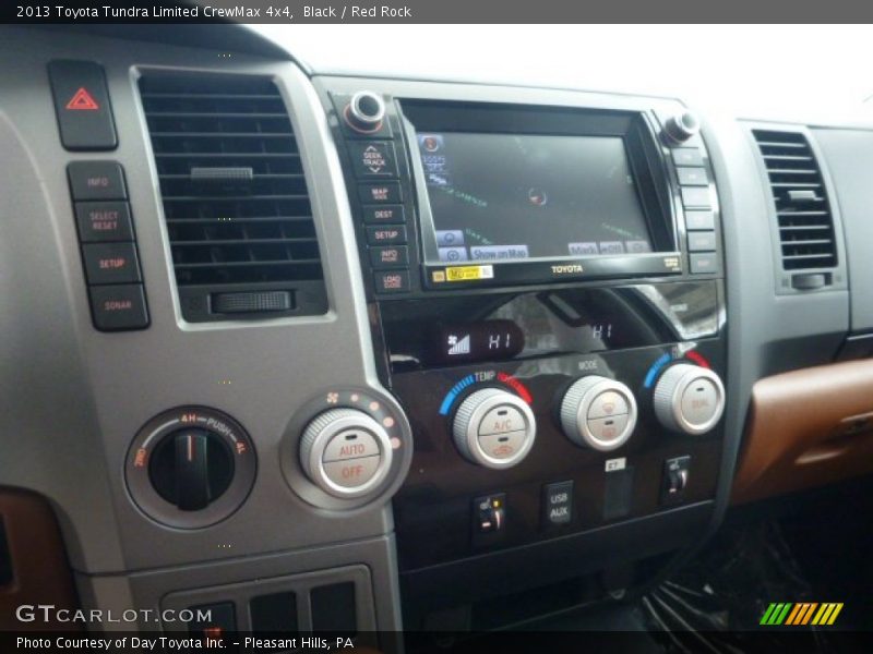 Black / Red Rock 2013 Toyota Tundra Limited CrewMax 4x4