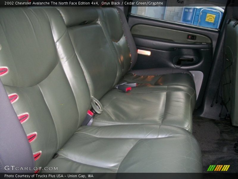 Rear Seat of 2002 Avalanche The North Face Edition 4x4