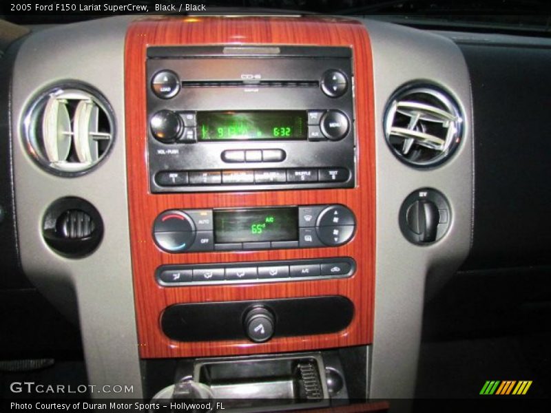 Black / Black 2005 Ford F150 Lariat SuperCrew