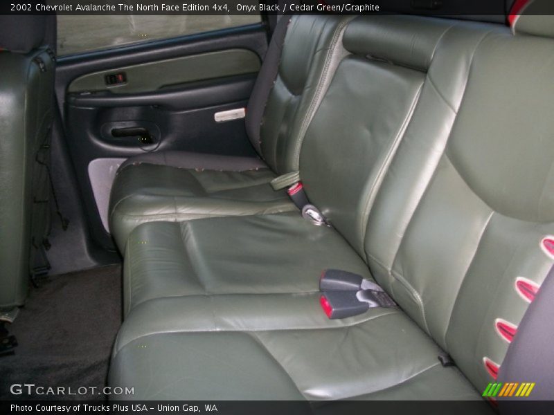 Rear Seat of 2002 Avalanche The North Face Edition 4x4