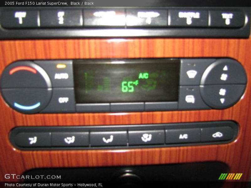 Black / Black 2005 Ford F150 Lariat SuperCrew