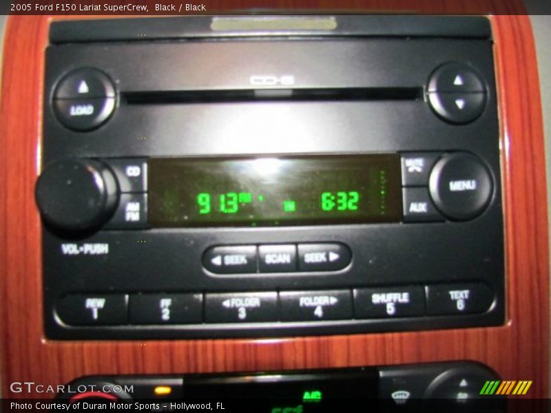 Black / Black 2005 Ford F150 Lariat SuperCrew