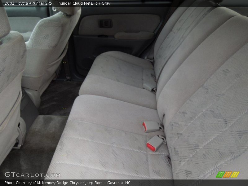 Thunder Cloud Metallic / Gray 2002 Toyota 4Runner SR5