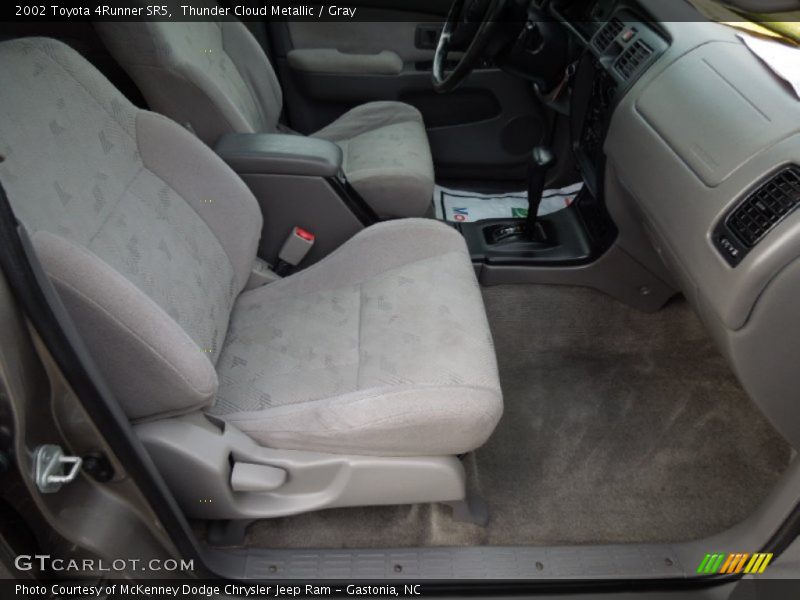 Thunder Cloud Metallic / Gray 2002 Toyota 4Runner SR5