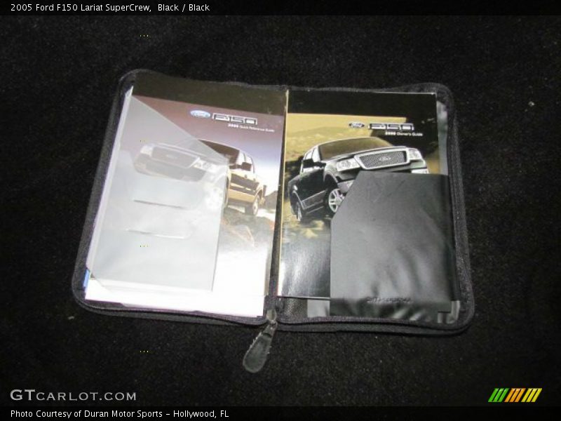 Black / Black 2005 Ford F150 Lariat SuperCrew