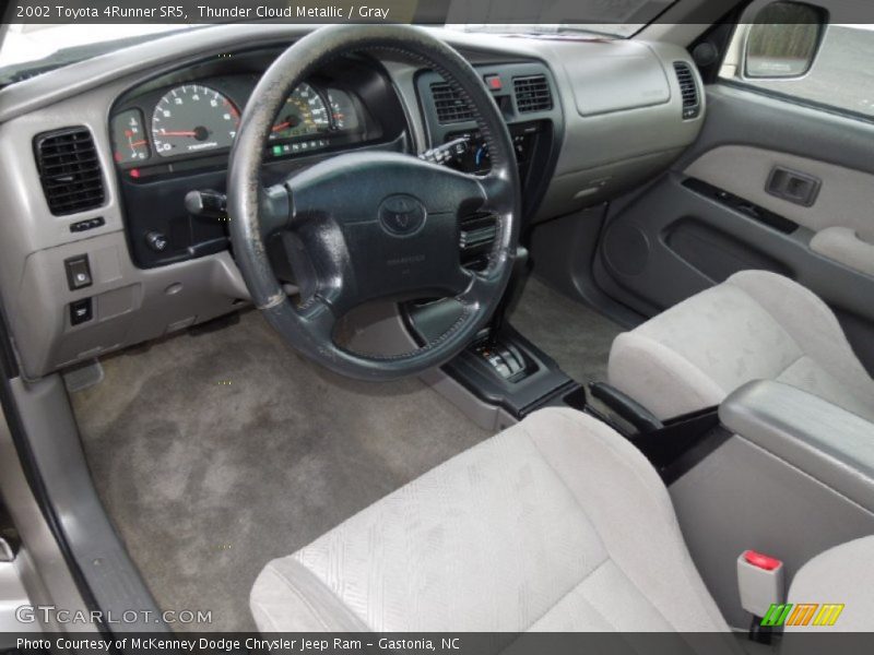  2002 4Runner SR5 Gray Interior