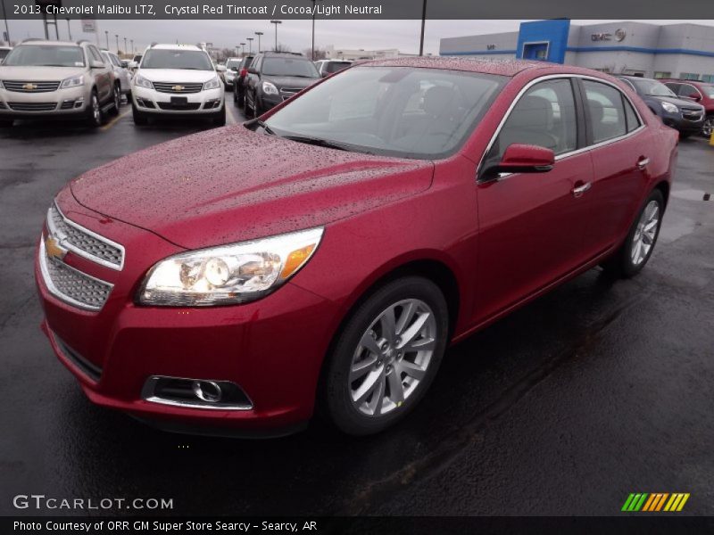 Front 3/4 View of 2013 Malibu LTZ