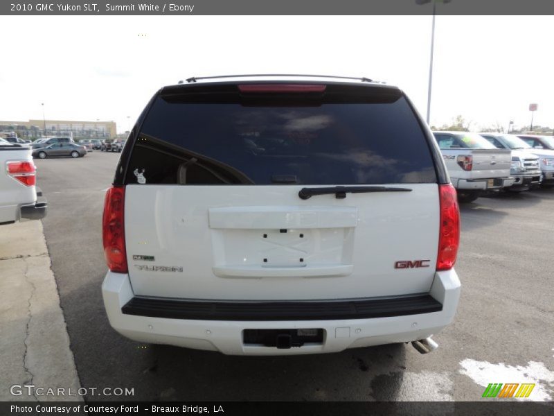 Summit White / Ebony 2010 GMC Yukon SLT