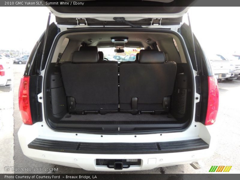 Summit White / Ebony 2010 GMC Yukon SLT