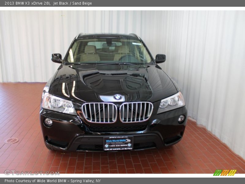 Jet Black / Sand Beige 2013 BMW X3 xDrive 28i