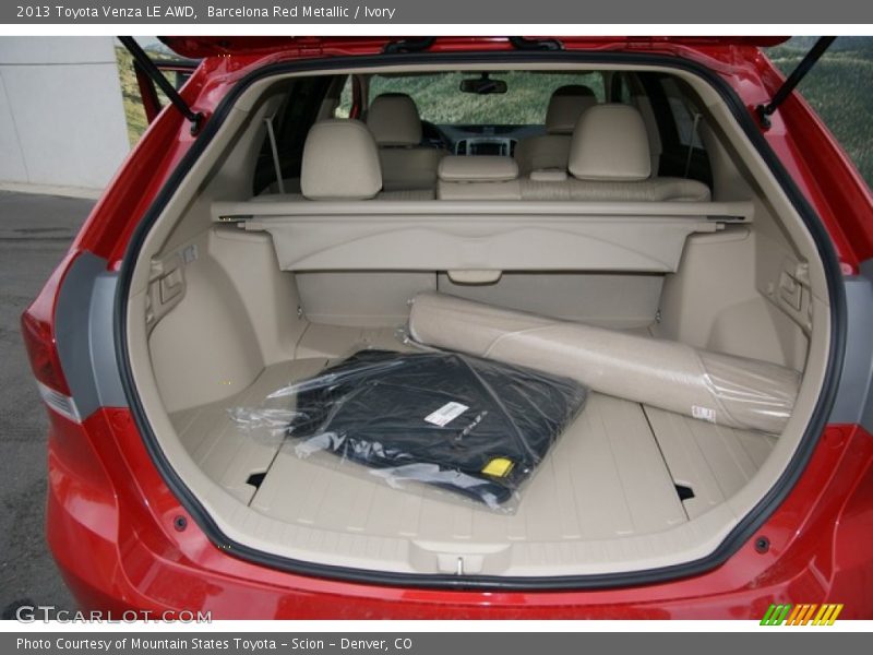 Barcelona Red Metallic / Ivory 2013 Toyota Venza LE AWD