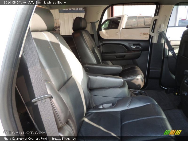 Summit White / Ebony 2010 GMC Yukon SLT
